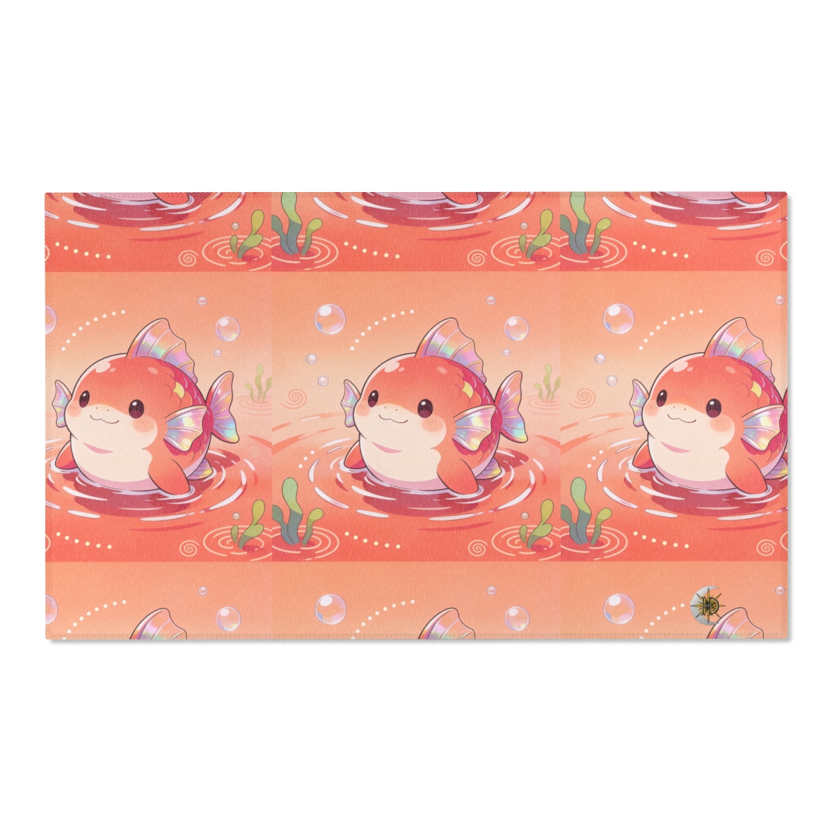 HD Coralfin Companion Polyester Chenille Area Rug — additional view