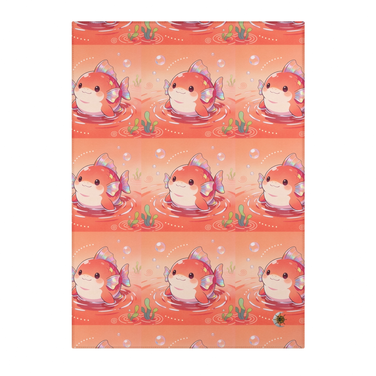 HD Coralfin Companion Polyester Chenille Area Rug — additional view