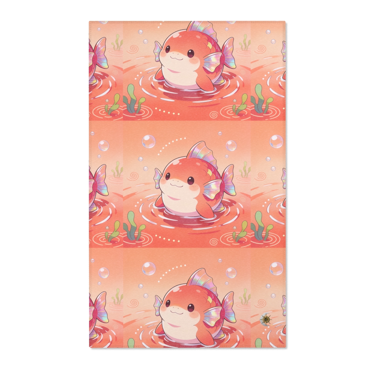 HD Coralfin Companion Polyester Chenille Area Rug — additional view