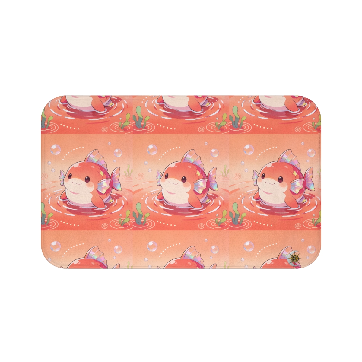 HD Coralfin Companion Memory-Foam Bath Mat