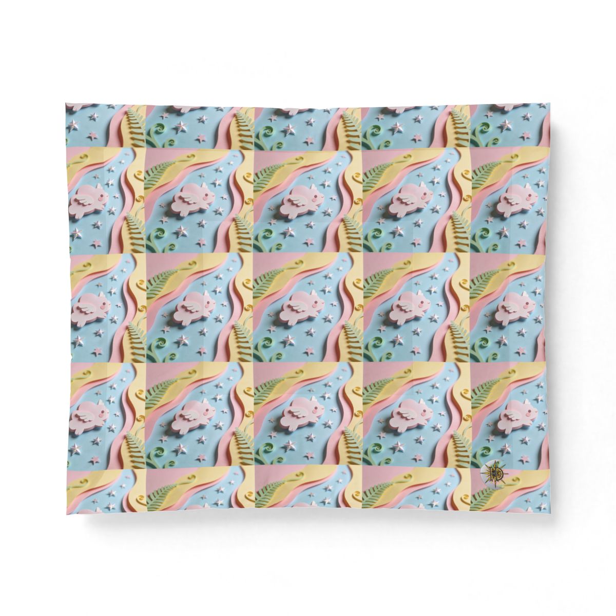 HD Pastel Cloudwing Cotton-Shell Comforter