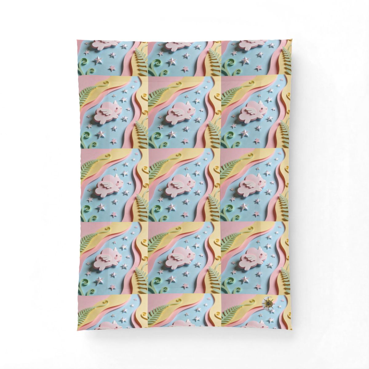 HD Pastel Cloudwing Cotton-Shell Comforter — additional view
