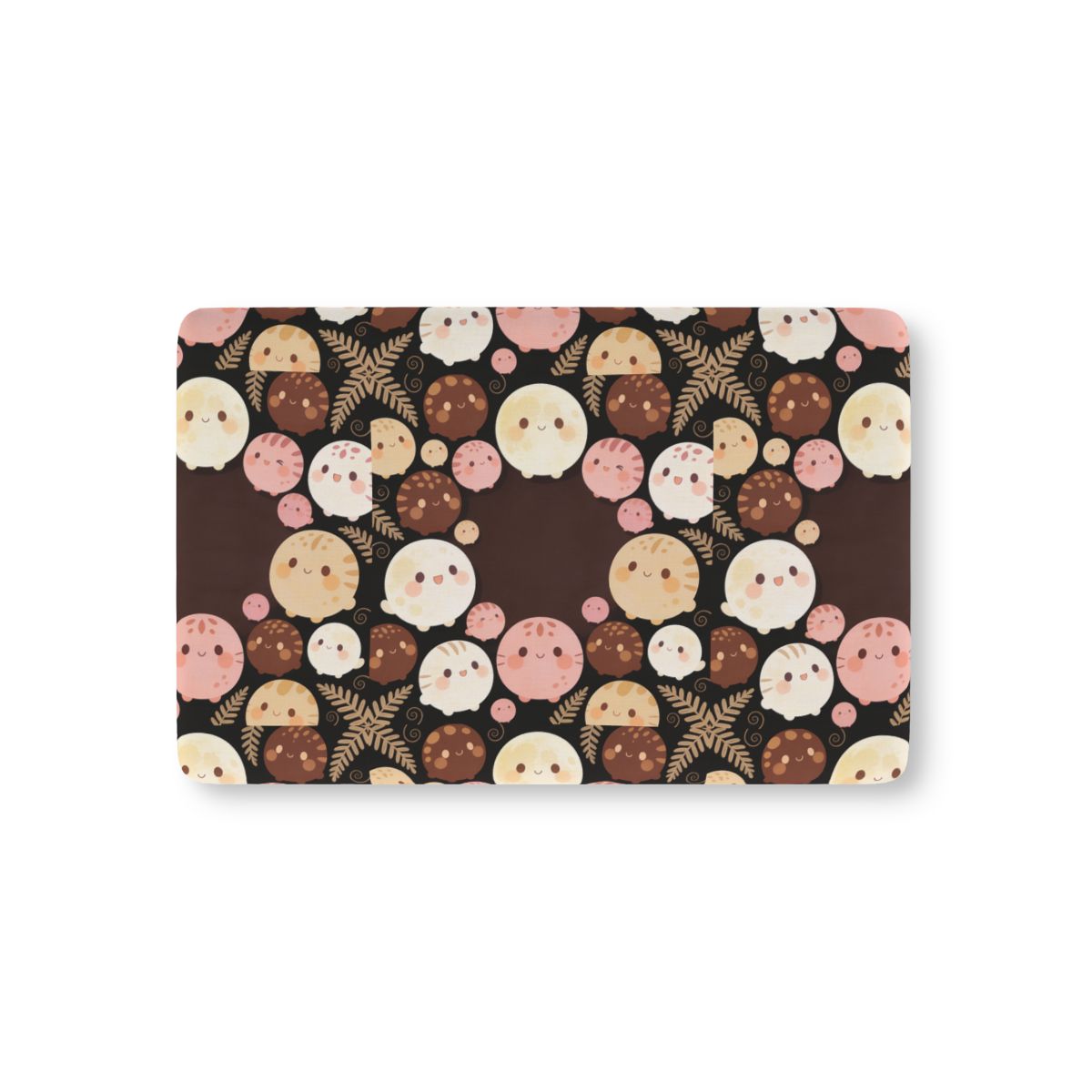 HD Pebble Moon Parade Fitted Crib Sheet