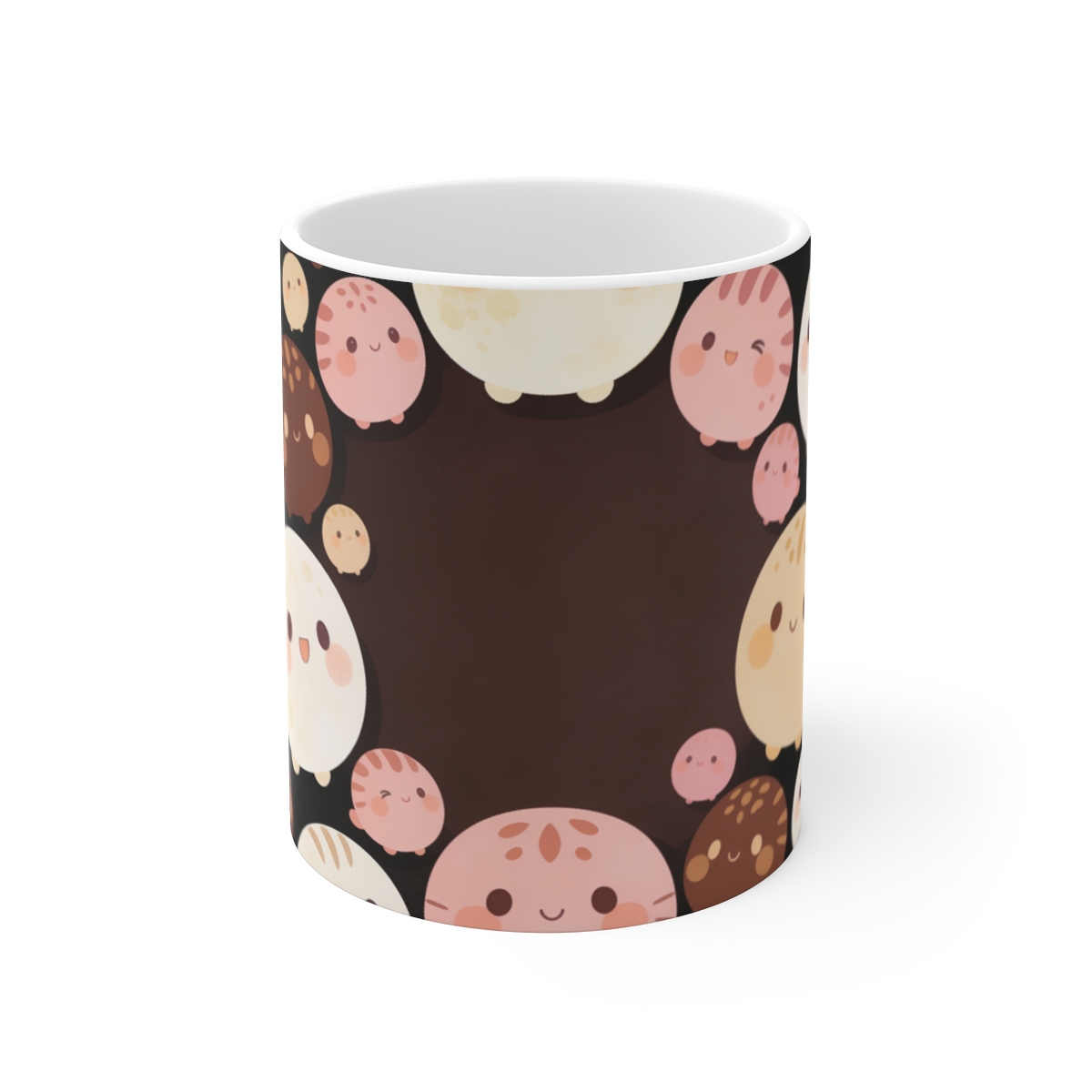 HD Pebble Moon Parade Ceramic Mug 11oz