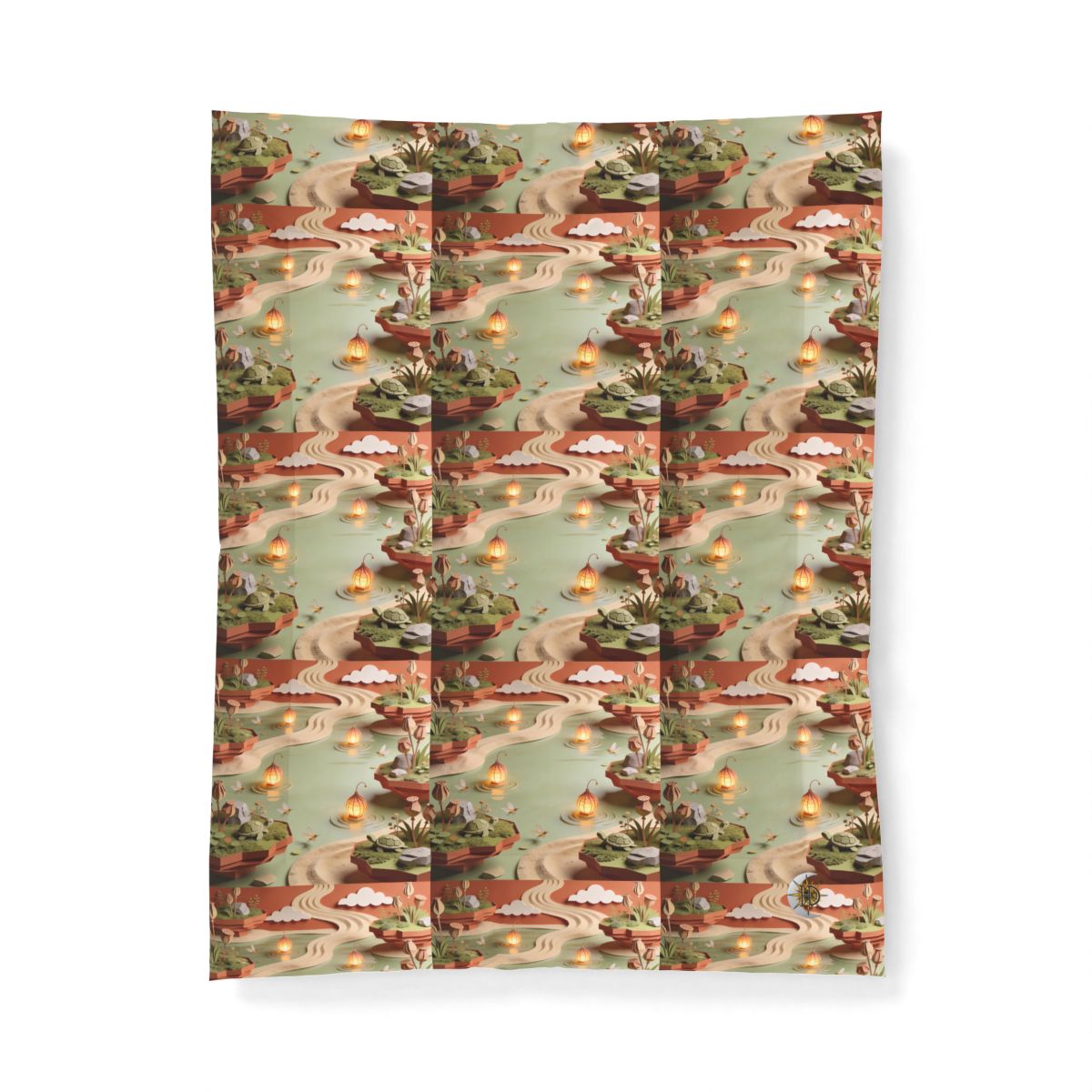HD Lantern Pond Cotton-Shell Comforter — additional view
