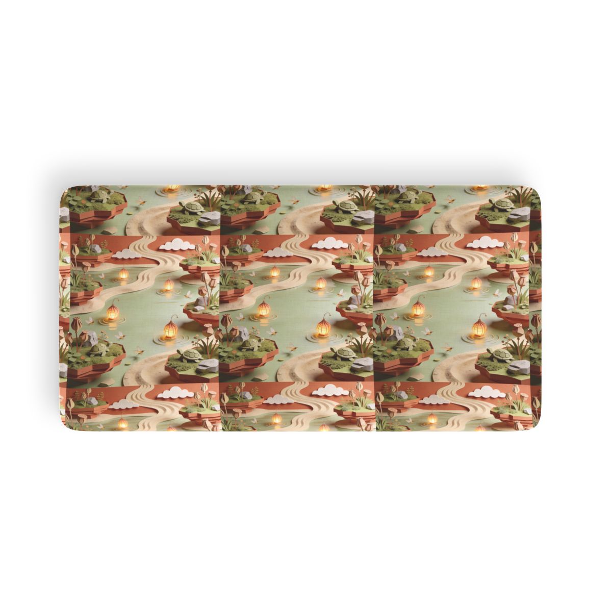 HD Lantern Pond Twin Jersey Fitted Sheet