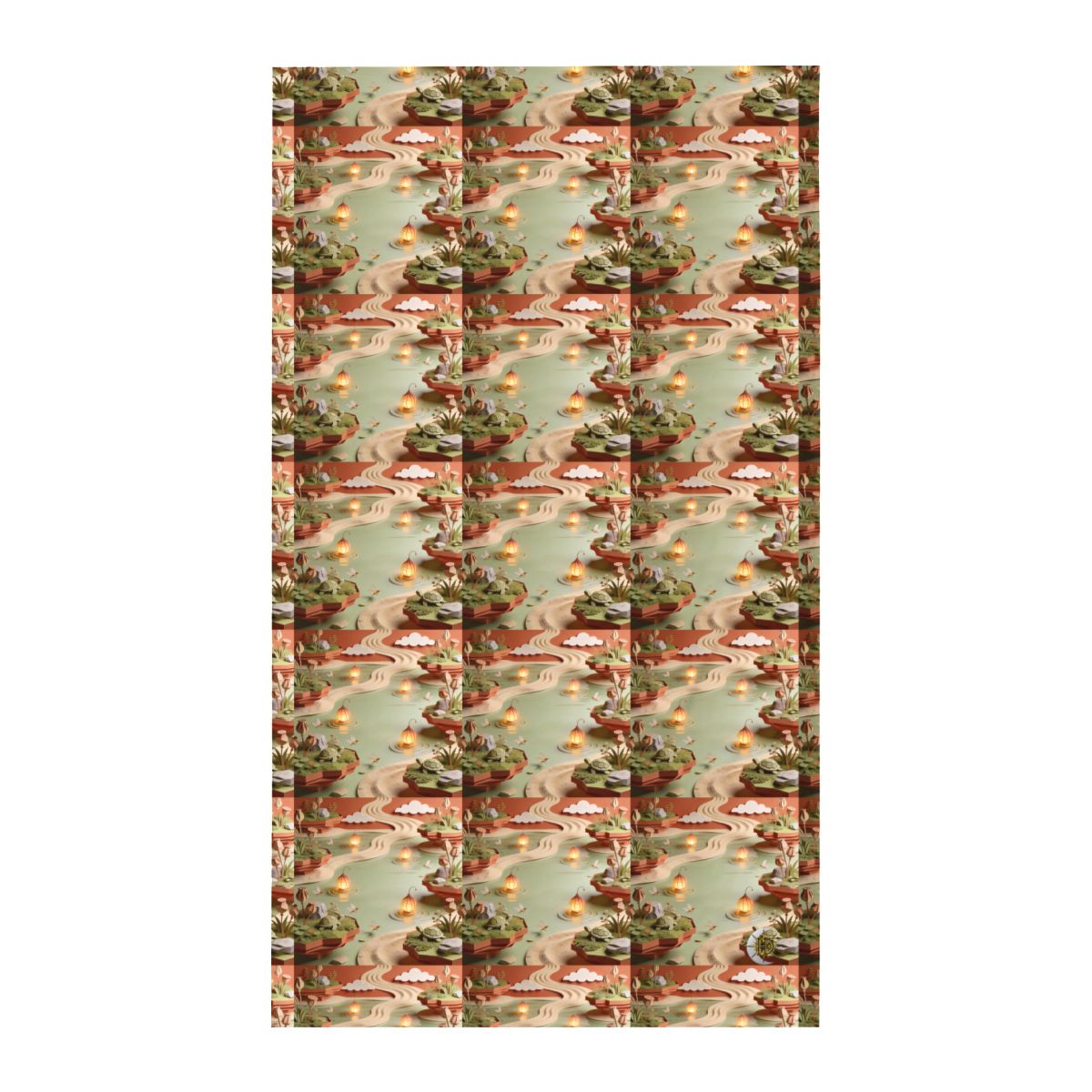 HD Lantern Pond Twin Jersey Flat Sheet