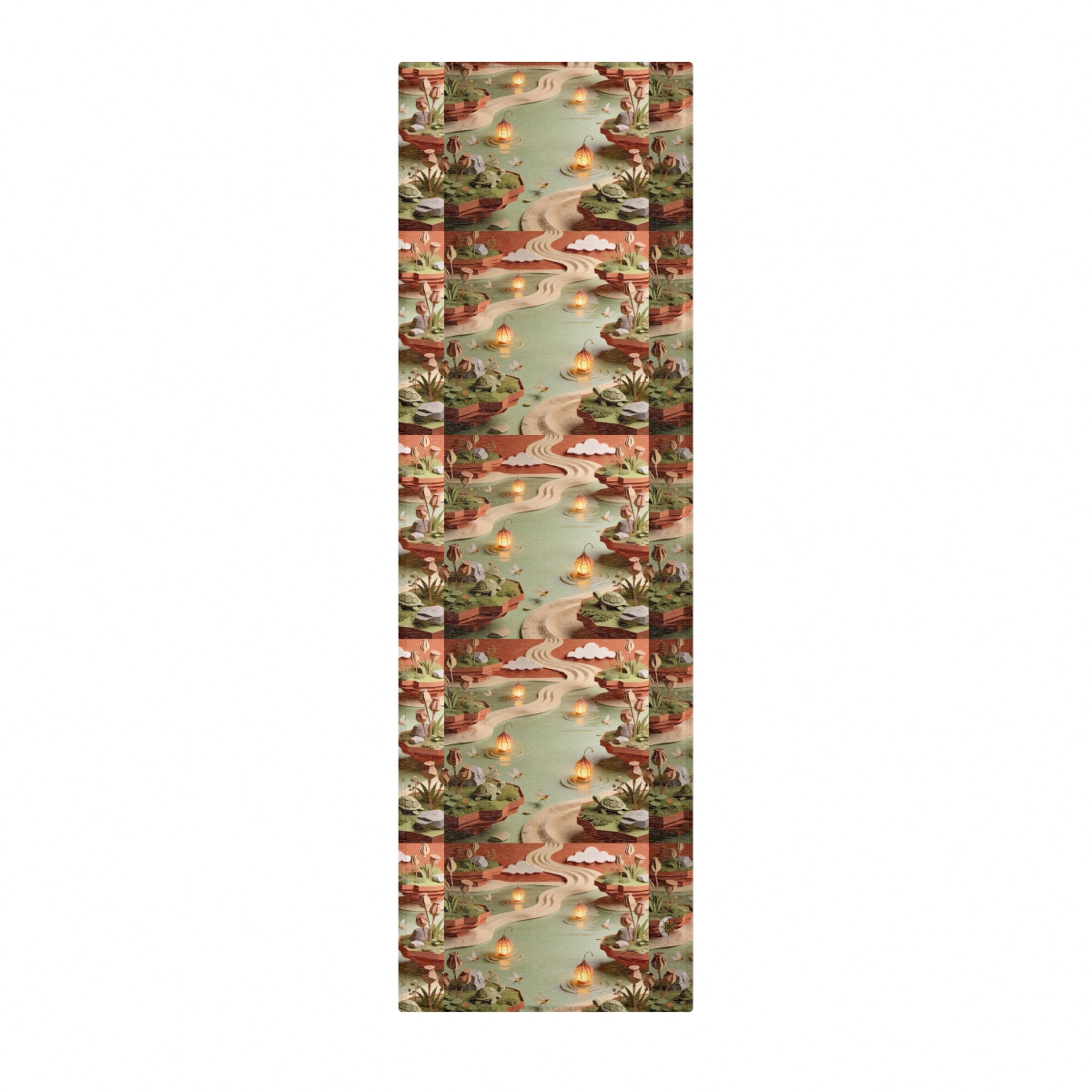 HD Lantern Pond Polyester Chenille Area Rug — additional view
