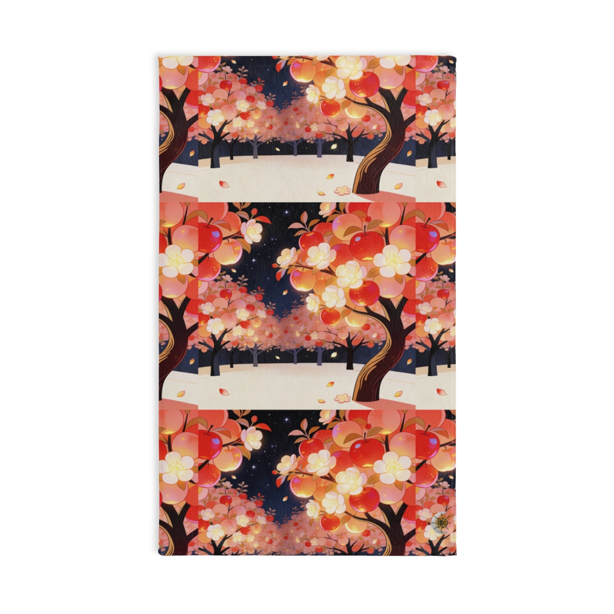 HD Emberblossom Orchard Printed Hand Towel
