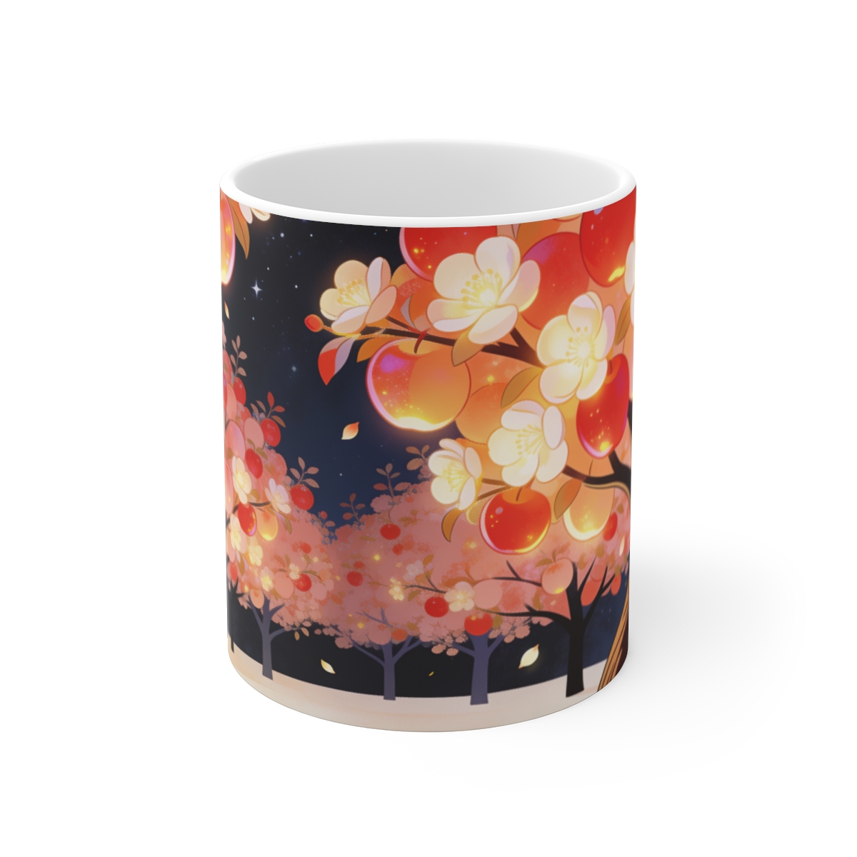 HD Emberblossom Orchard Ceramic Mug 11oz