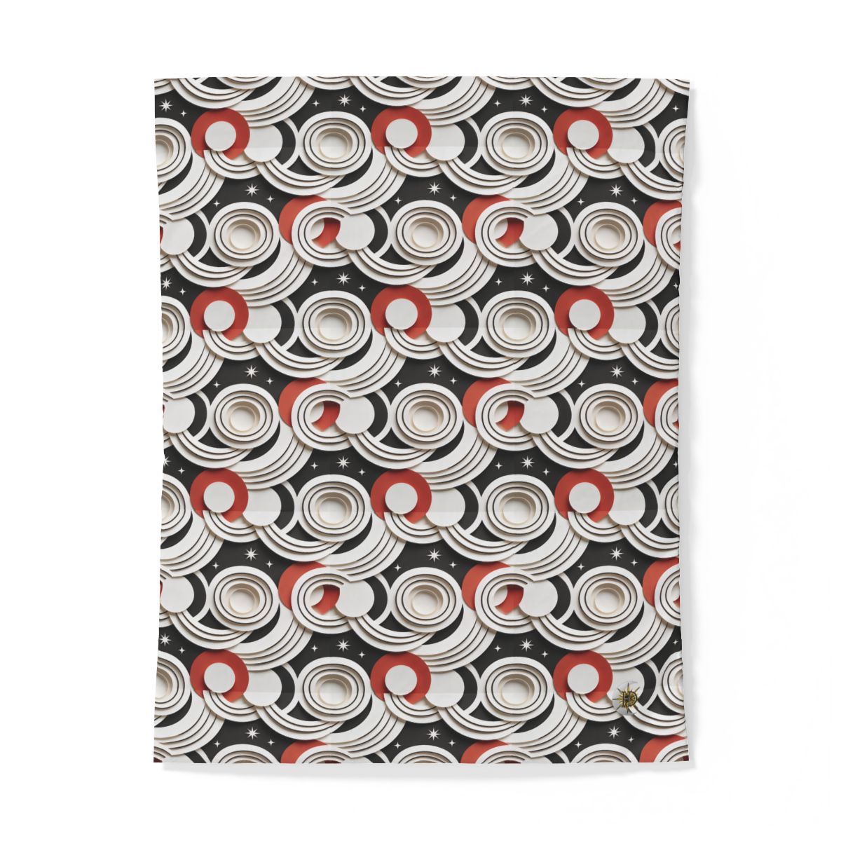 HD Paper Orbit 100% Cotton Duvet Cover