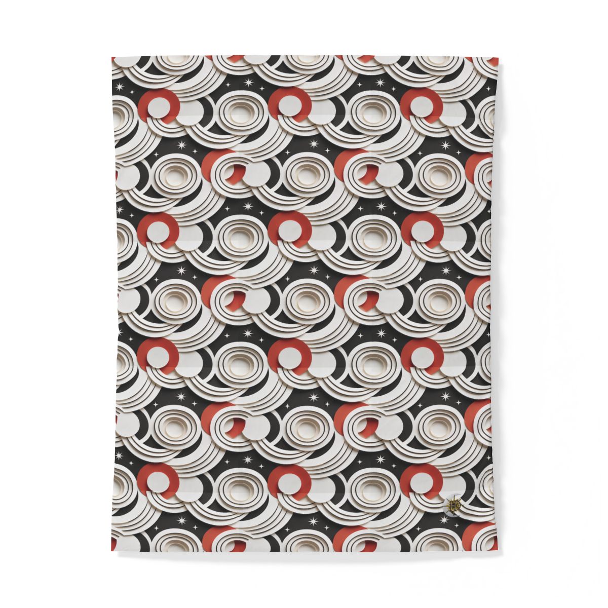 HD Paper Orbit 100% Cotton Duvet Cover — additional view