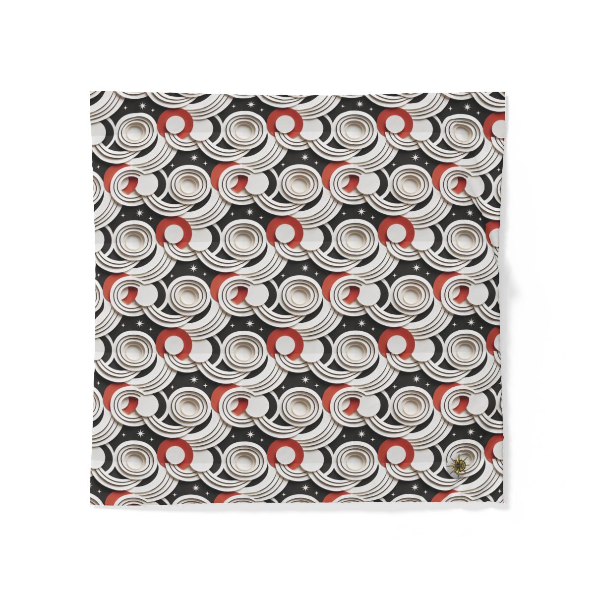 HD Paper Orbit 100% Cotton Duvet Cover — additional view