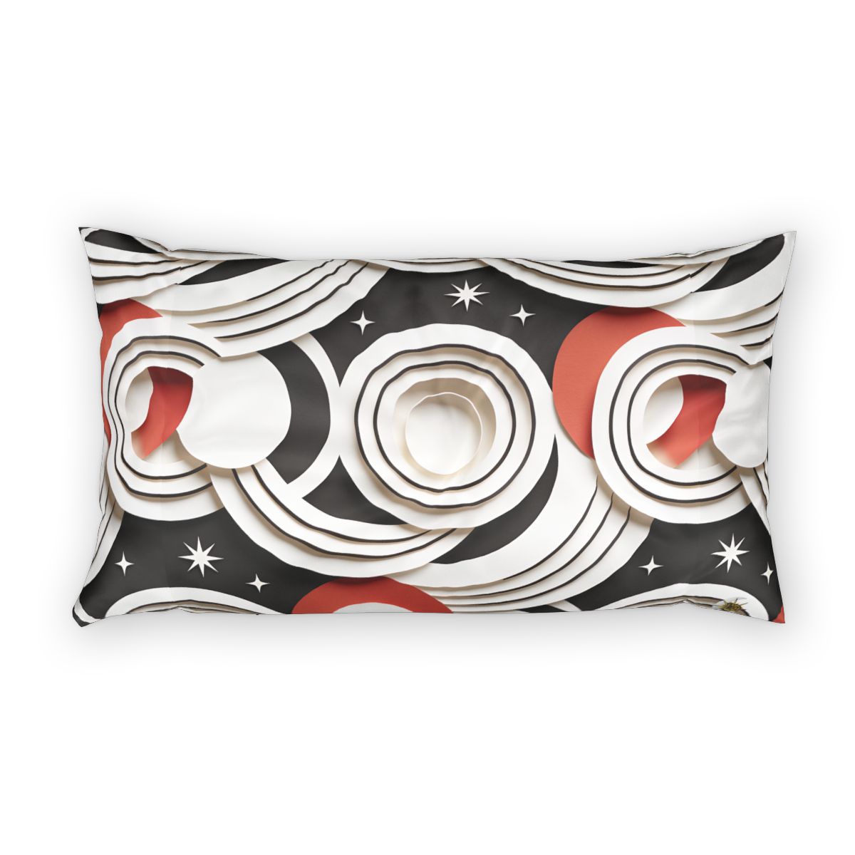 HD Paper Orbit 100% Cotton Pillow Sham — additional view