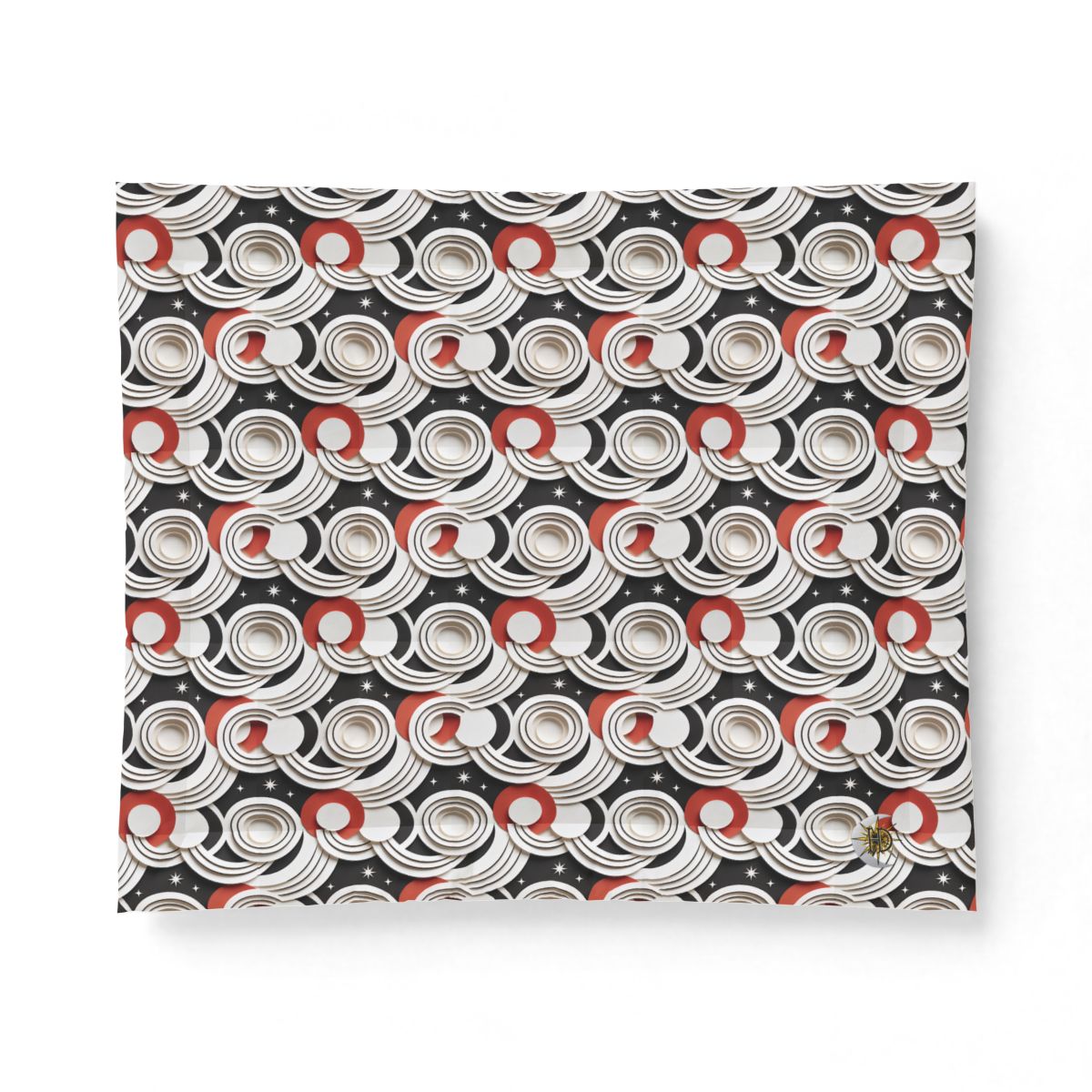 HD Paper Orbit Cotton-Shell Comforter