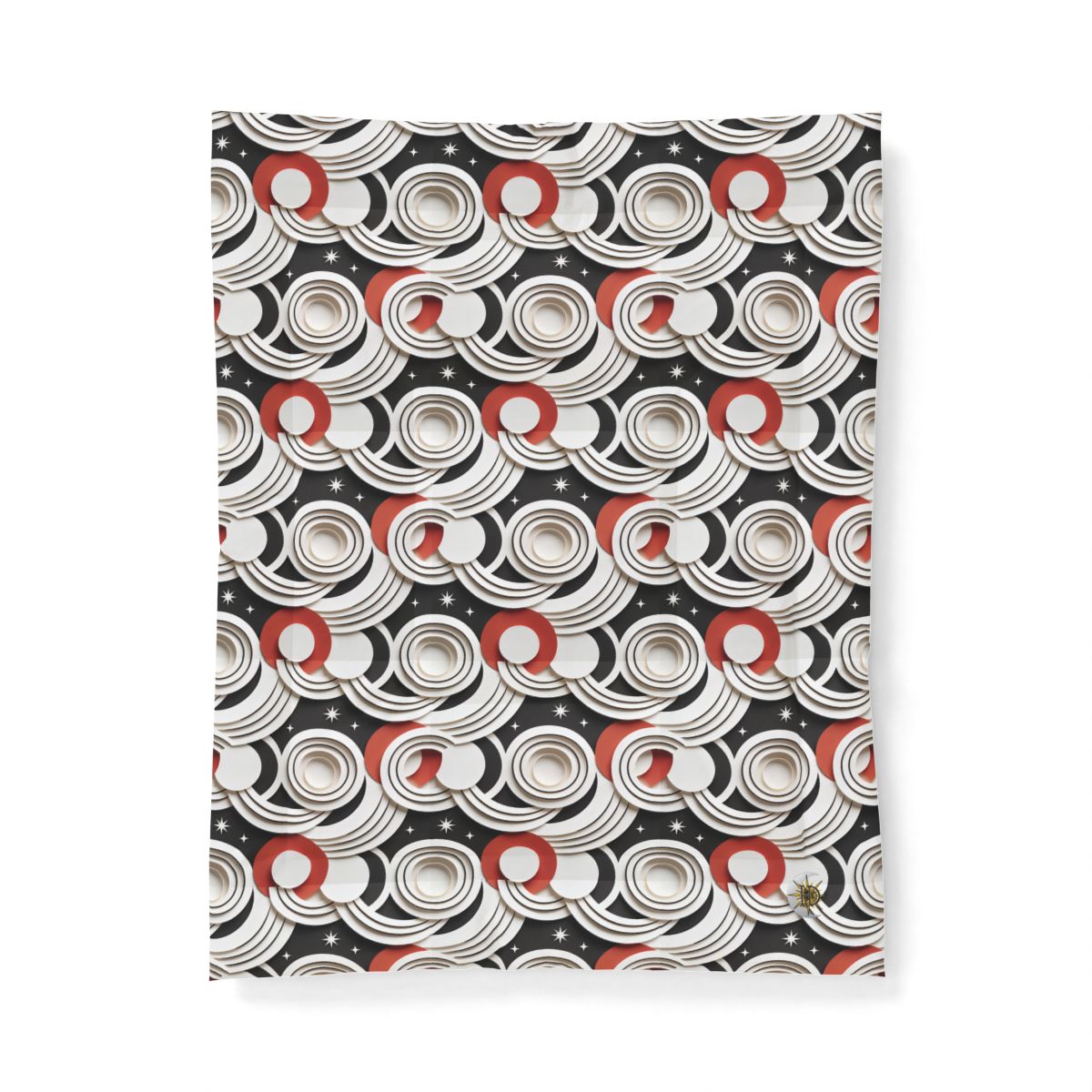 HD Paper Orbit Cotton-Shell Comforter — additional view