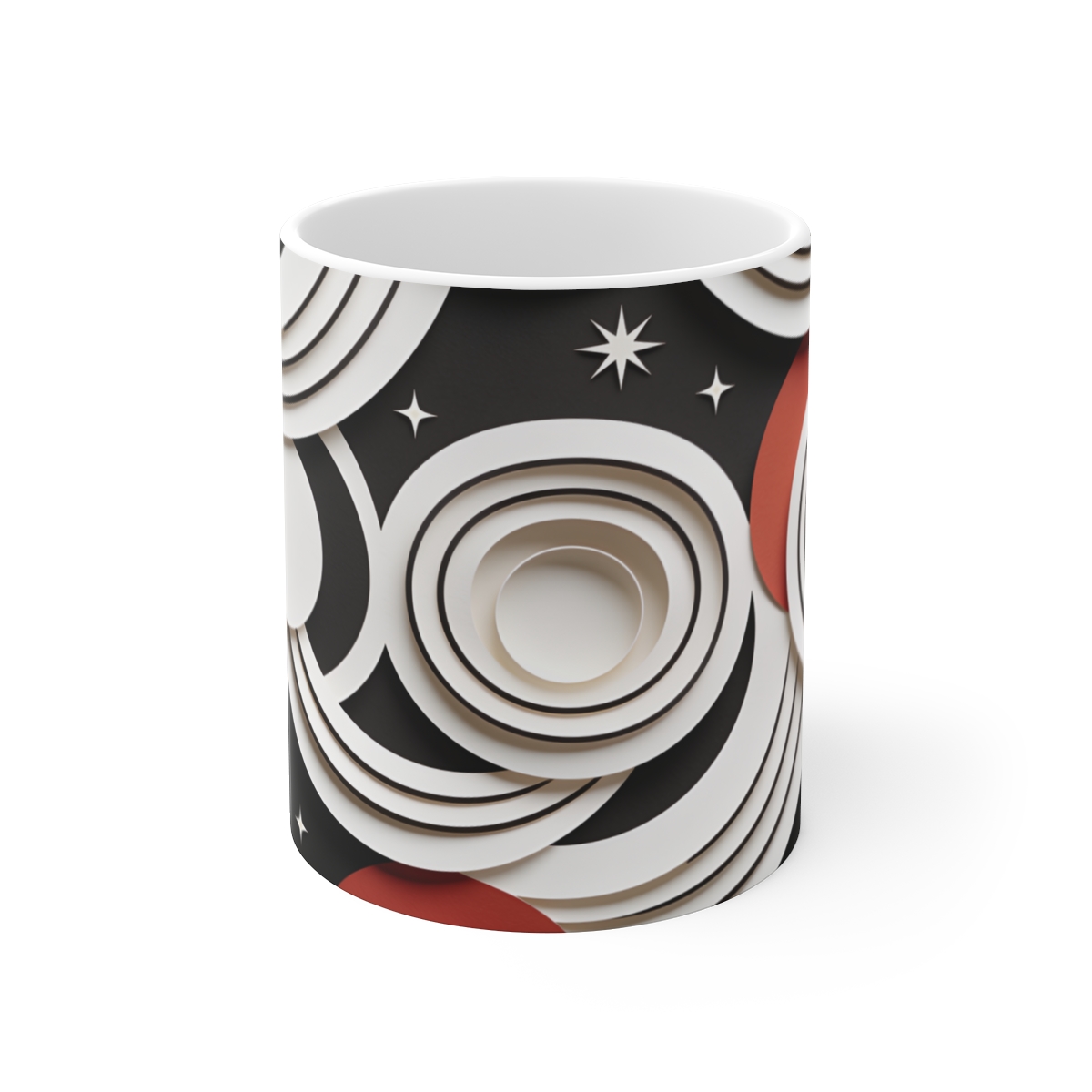 HD Paper Orbit Ceramic Mug 11oz