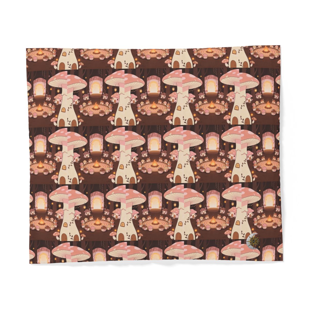 HD Hearthwood Village 100% Cotton Duvet Cover — additional view