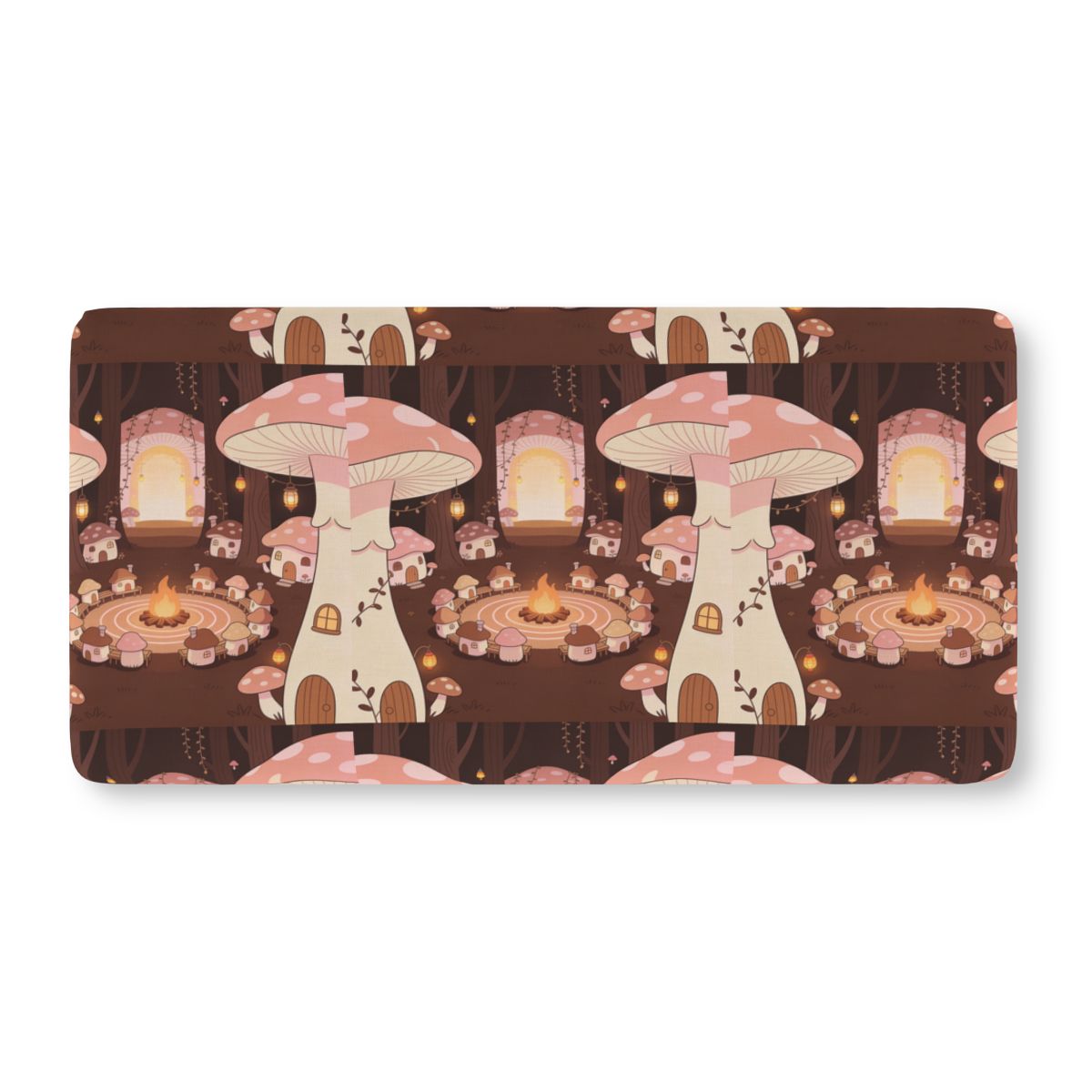 HD Hearthwood Village Fitted Crib Sheet — additional view