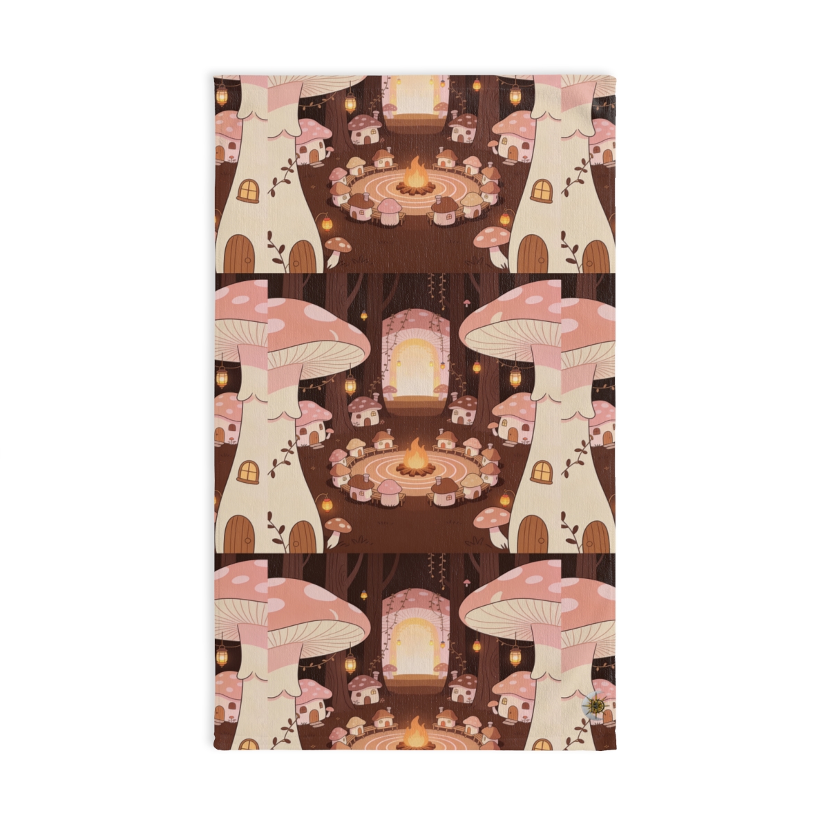 HD Hearthwood Village Printed Hand Towel