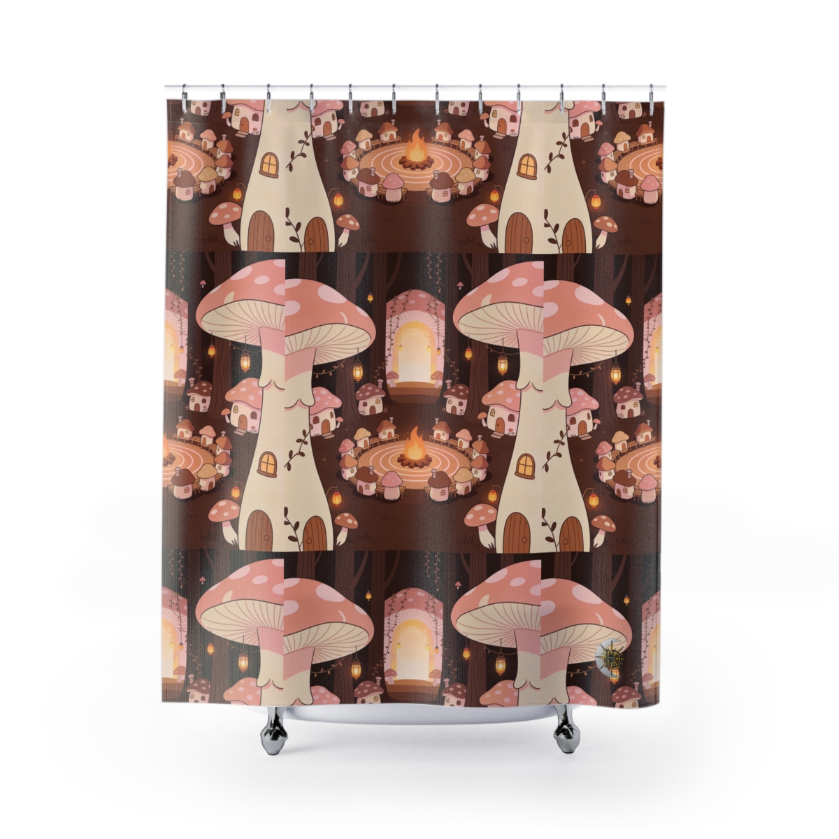 HD Hearthwood Village Shower Curtain