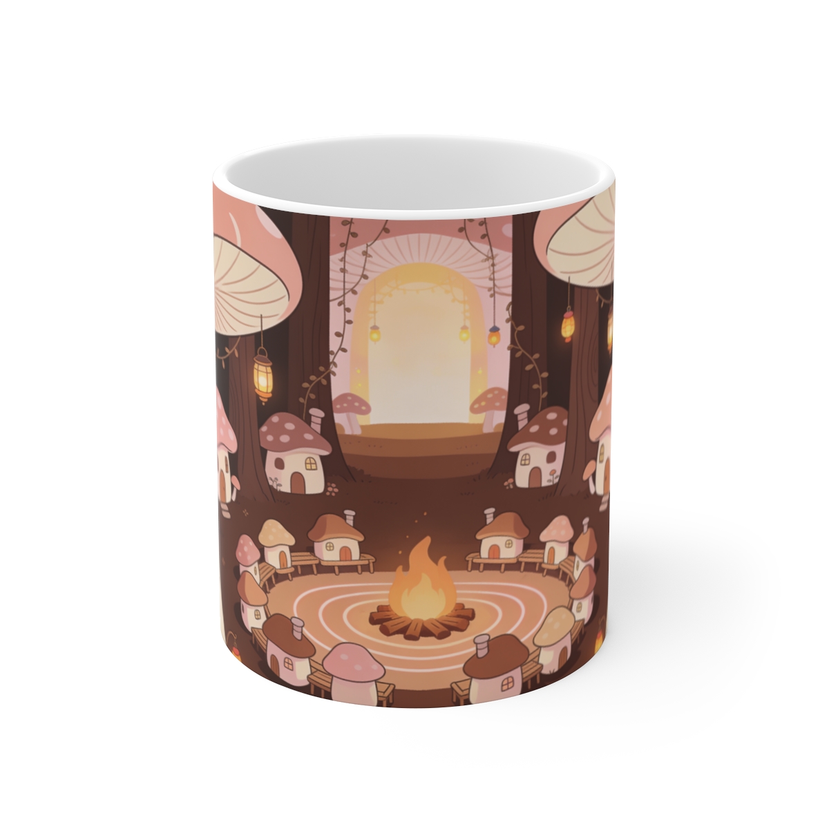 HD Hearthwood Village Ceramic Mug 11oz