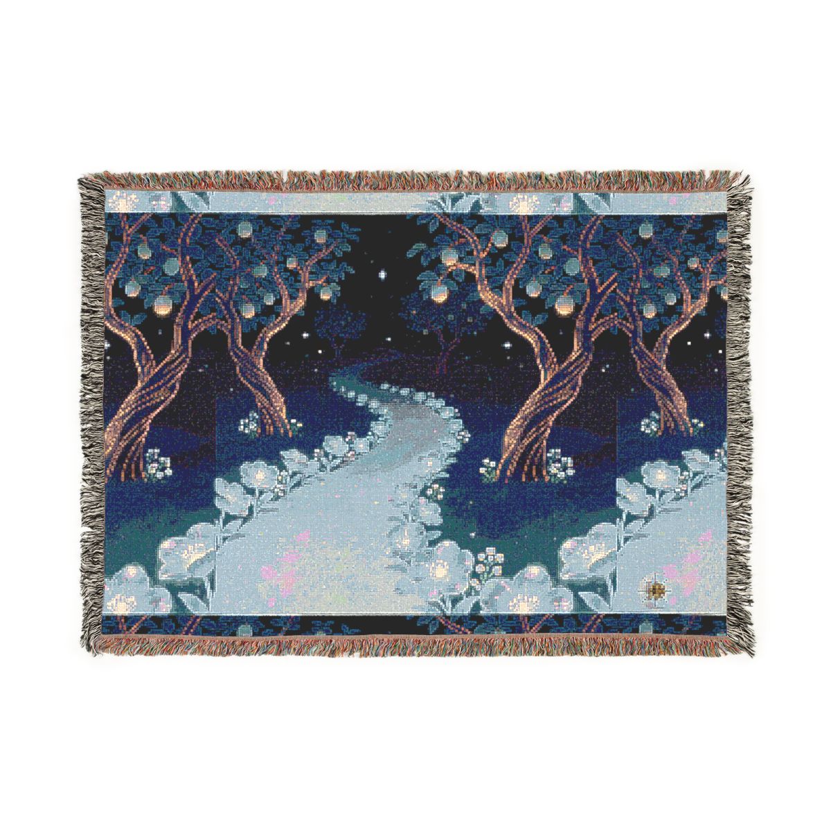 HD Starlit Orchard 100% Cotton Woven Blanket