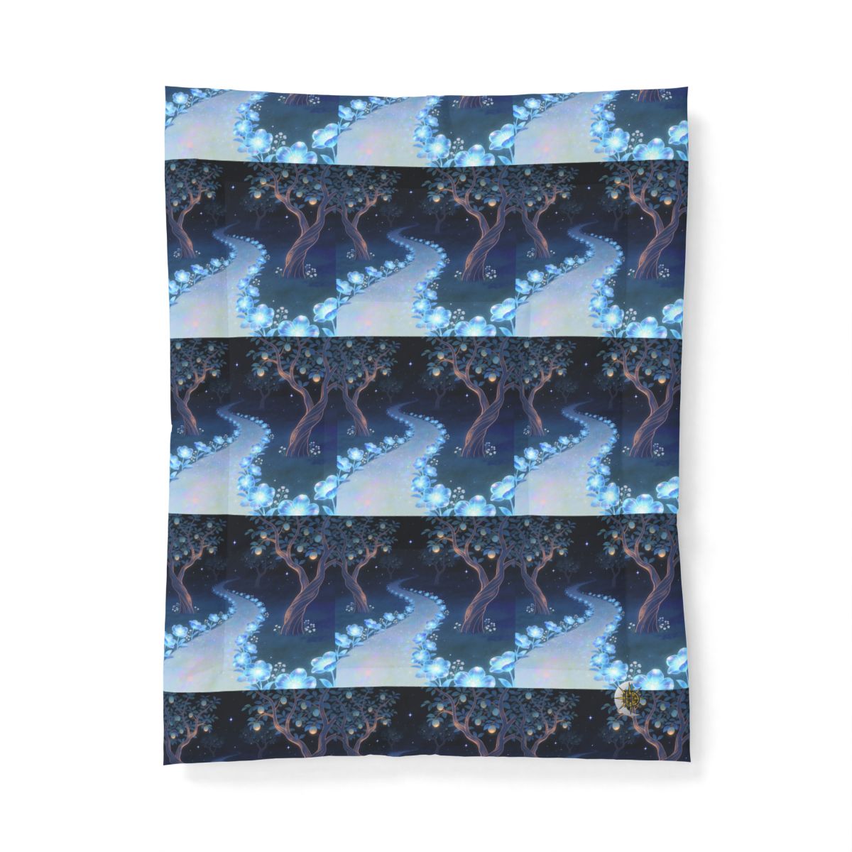 HD Starlit Orchard Cotton-Shell Comforter — additional view
