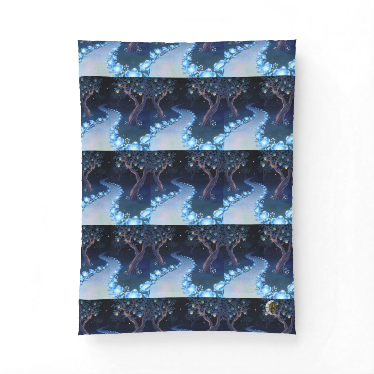 HD Starlit Orchard Cotton-Shell Comforter — additional view