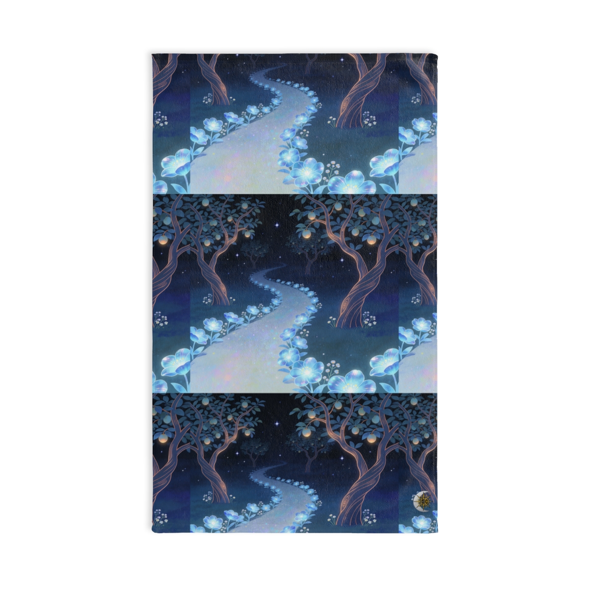 HD Starlit Orchard Printed Hand Towel