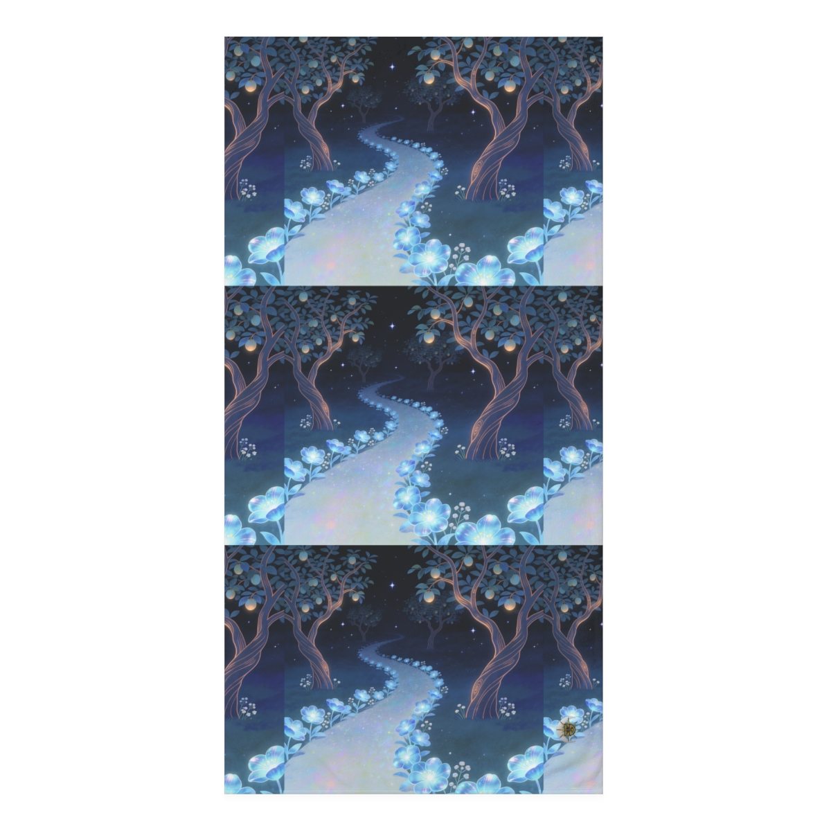 HD Starlit Orchard Mink-Cotton Bath Towel