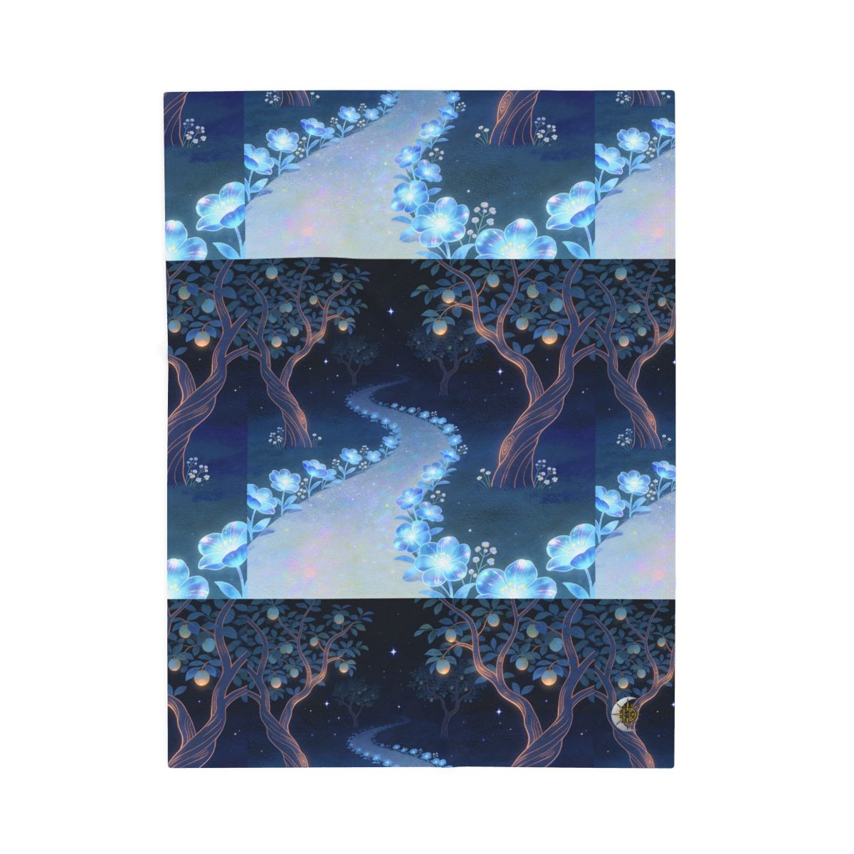 HD Starlit Orchard Velveteen Plush Blanket