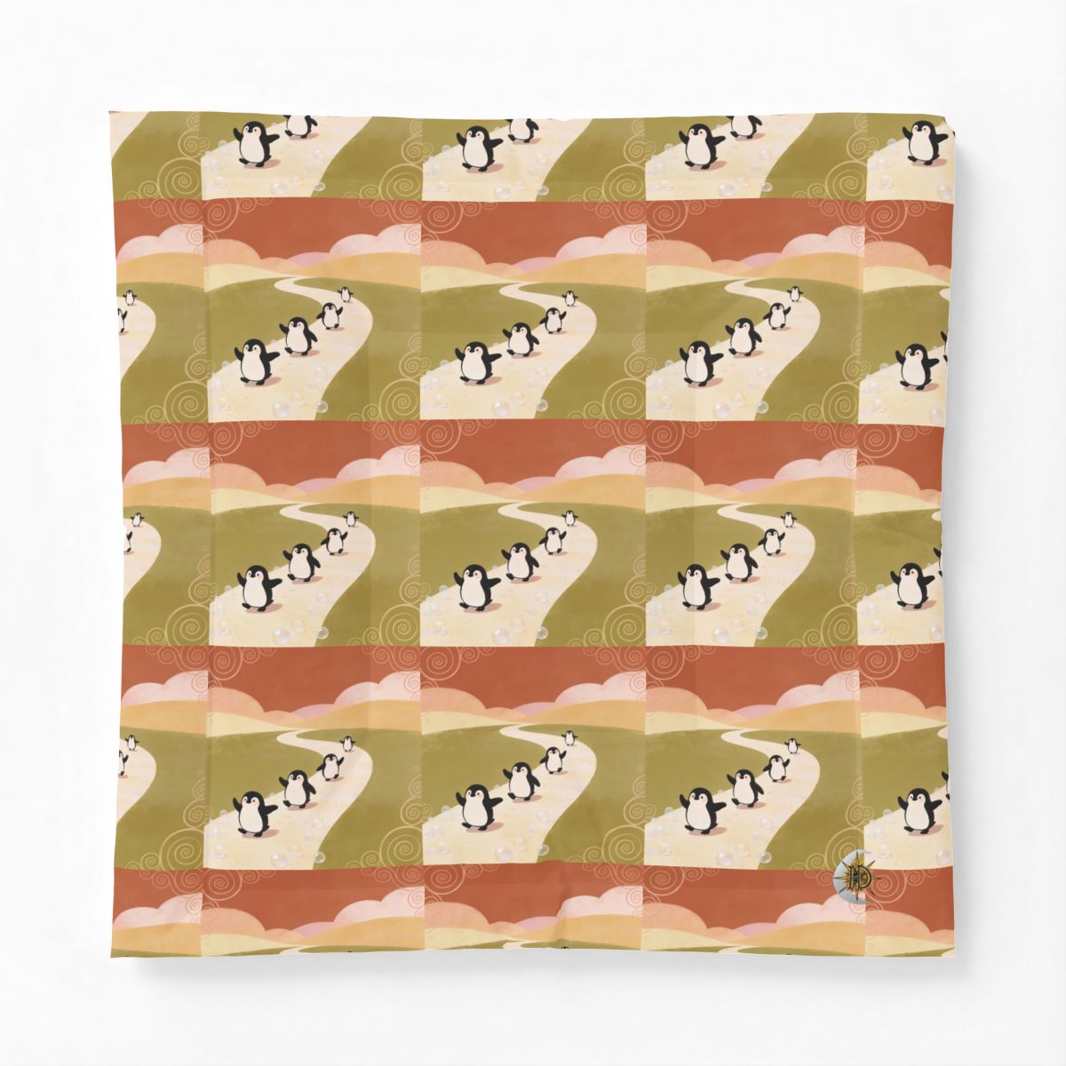 HD Ambertrail Penguins Cotton-Shell Comforter — additional view