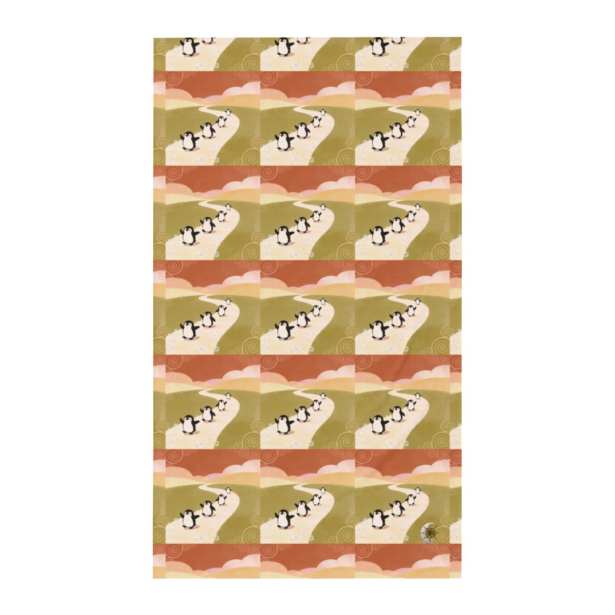 HD Ambertrail Penguins Twin Jersey Flat Sheet