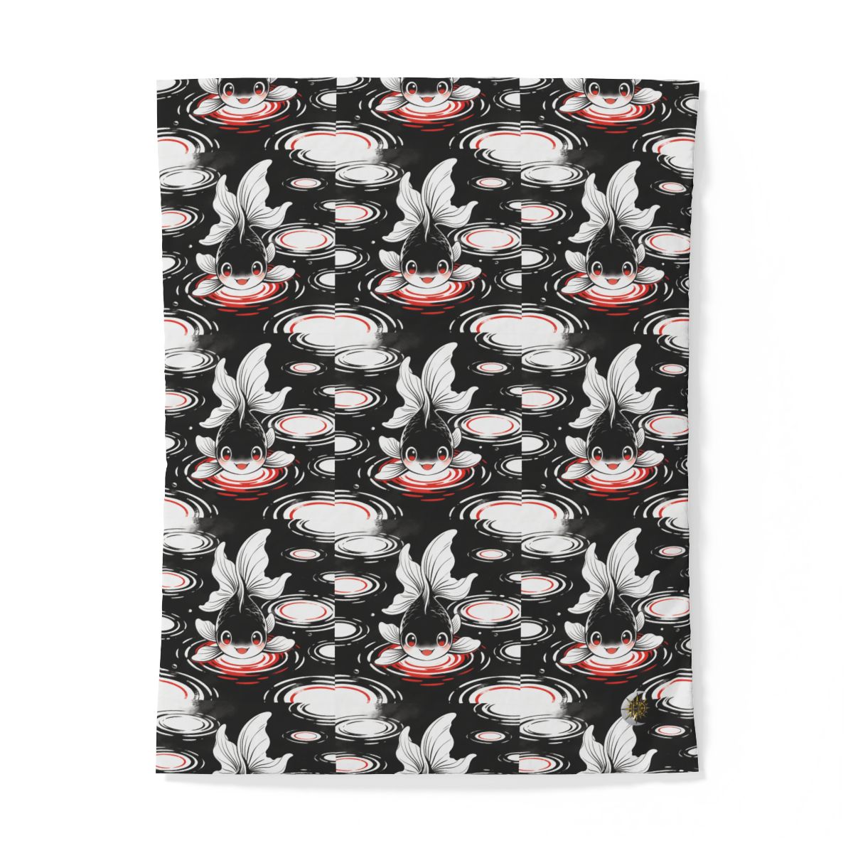 HD Ripplefin Friend 100% Cotton Duvet Cover