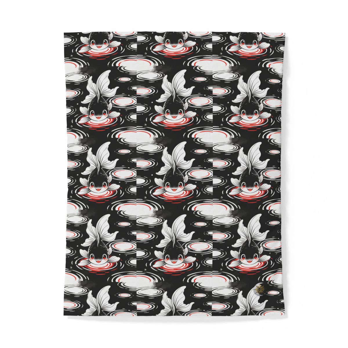 HD Ripplefin Friend 100% Cotton Duvet Cover — additional view