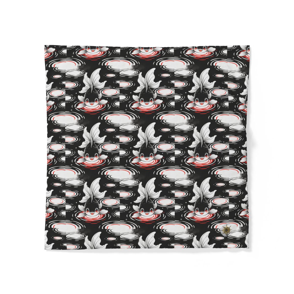 HD Ripplefin Friend 100% Cotton Duvet Cover — additional view