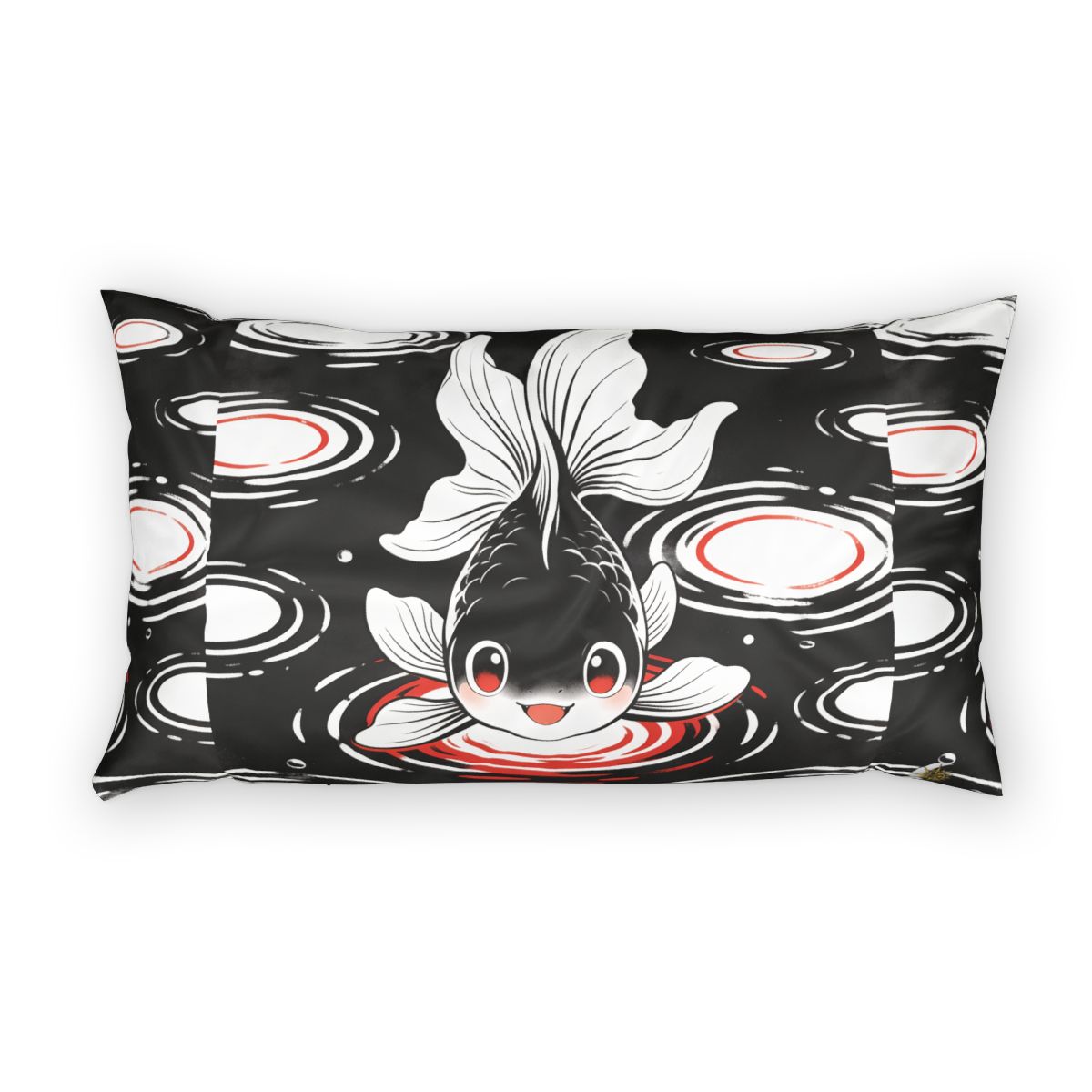 HD Ripplefin Friend 100% Cotton Pillow Sham — additional view