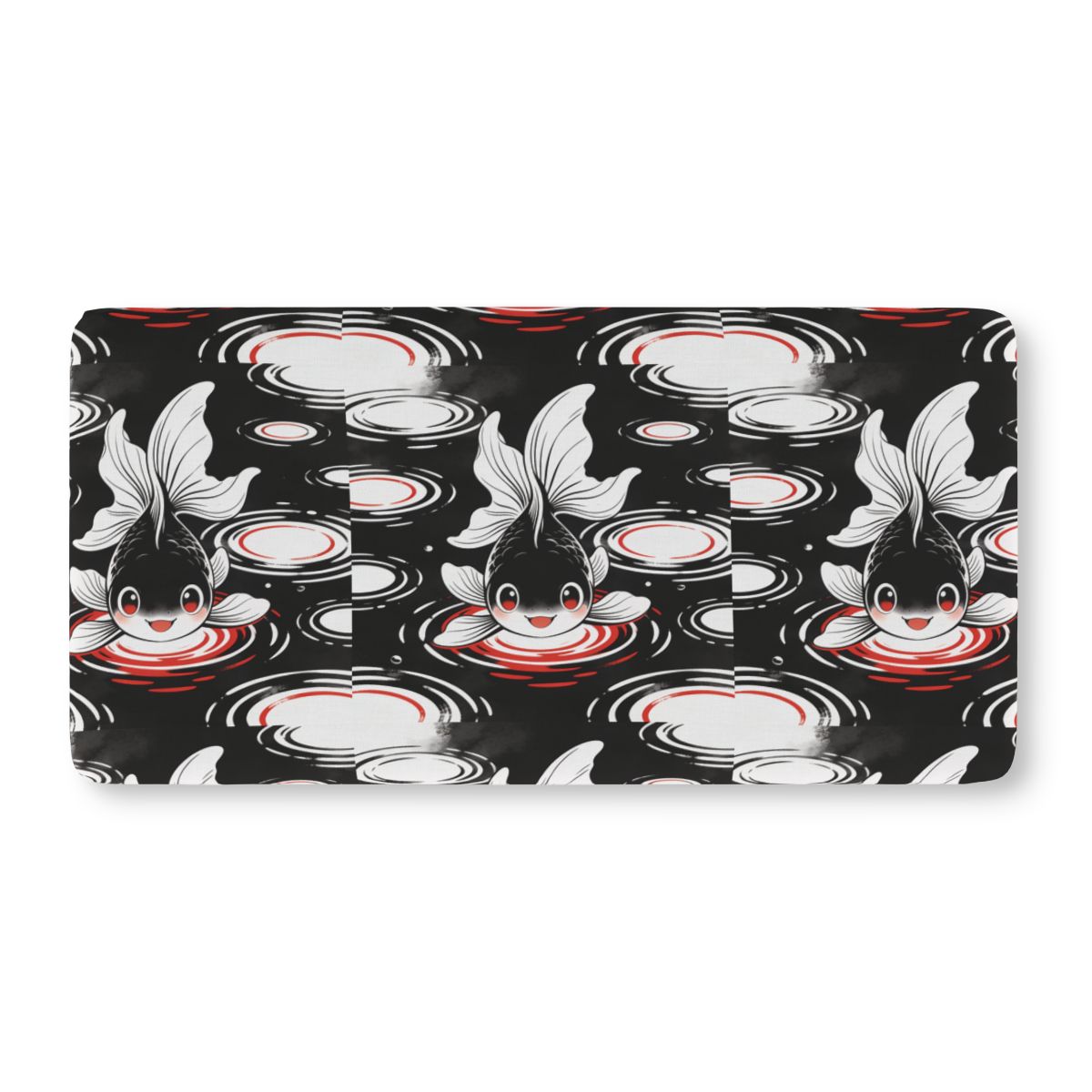 HD Ripplefin Friend Fitted Crib Sheet — additional view