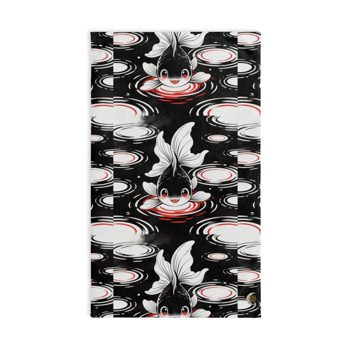 HD Ripplefin Friend Printed Hand Towel