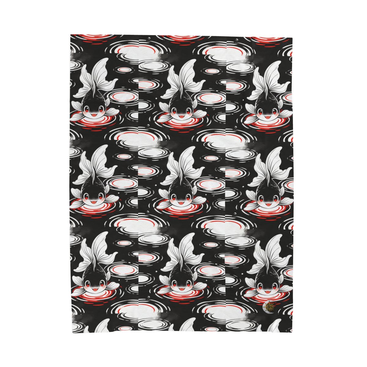 HD Ripplefin Friend Velveteen Plush Blanket — additional view