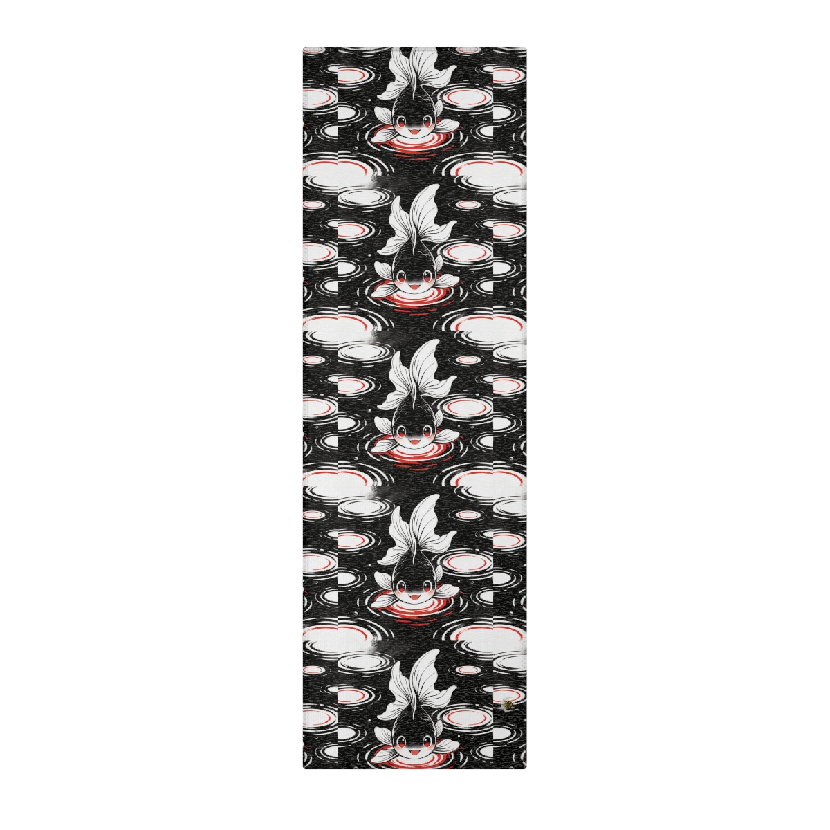 HD Ripplefin Friend Polyester Chenille Area Rug — additional view