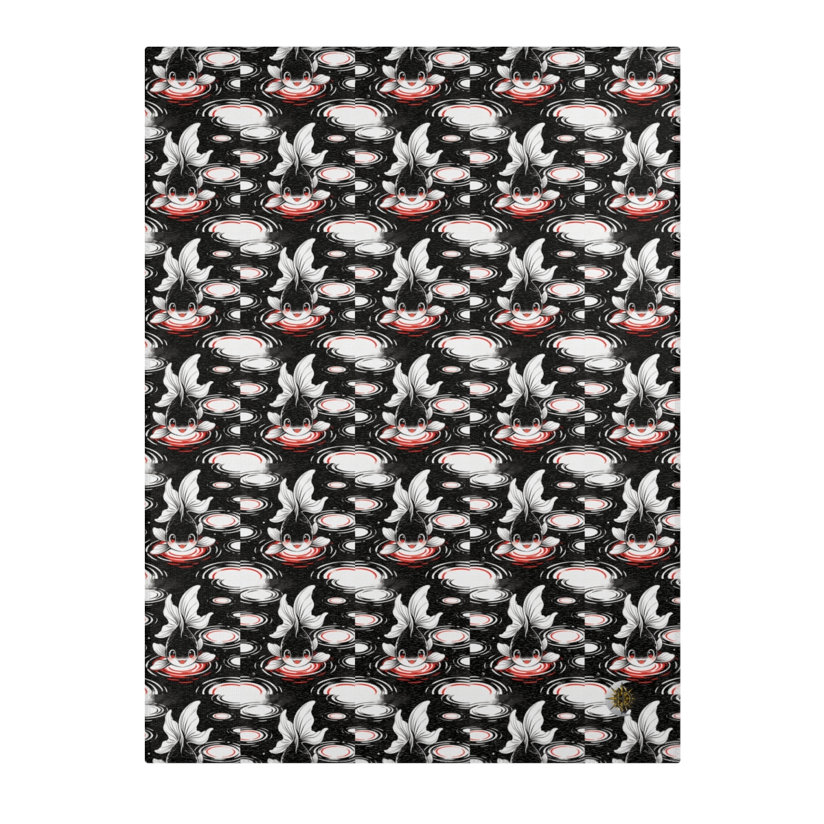 HD Ripplefin Friend Polyester Chenille Area Rug — additional view