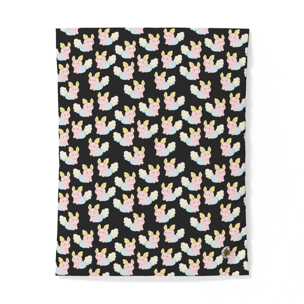 HD Pastel Leafpuffs 100% Cotton Duvet Cover