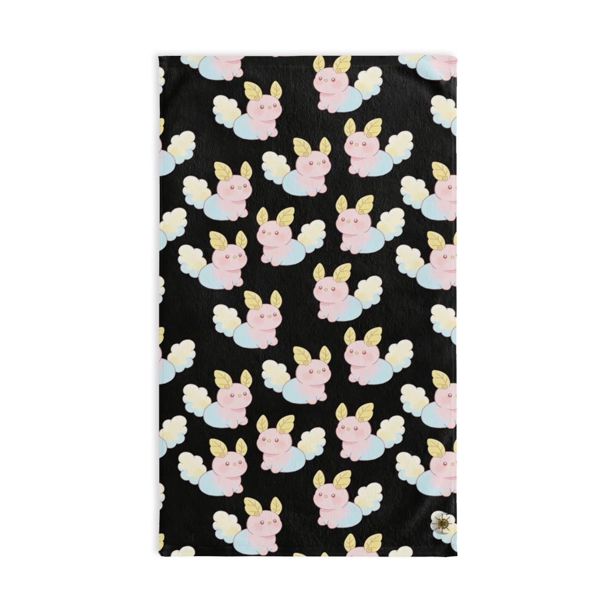 HD Pastel Leafpuffs Printed Hand Towel