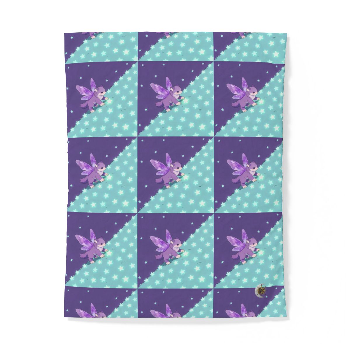 HD Violet Starwanderer 100% Cotton Duvet Cover