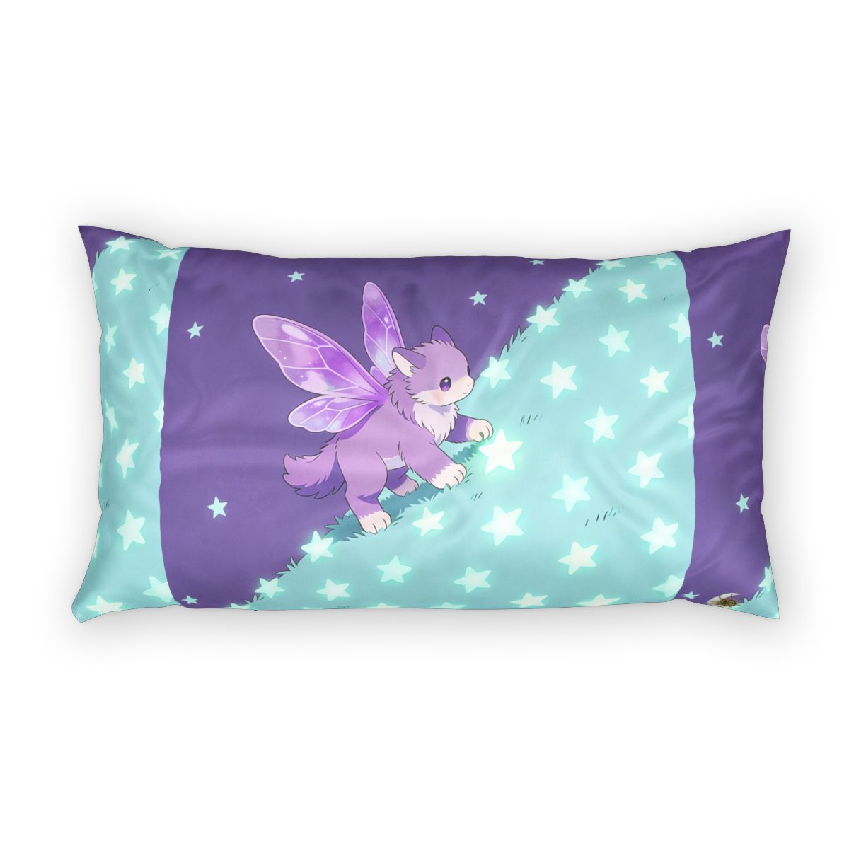 HD Violet Starwanderer 100% Cotton Pillow Sham — additional view