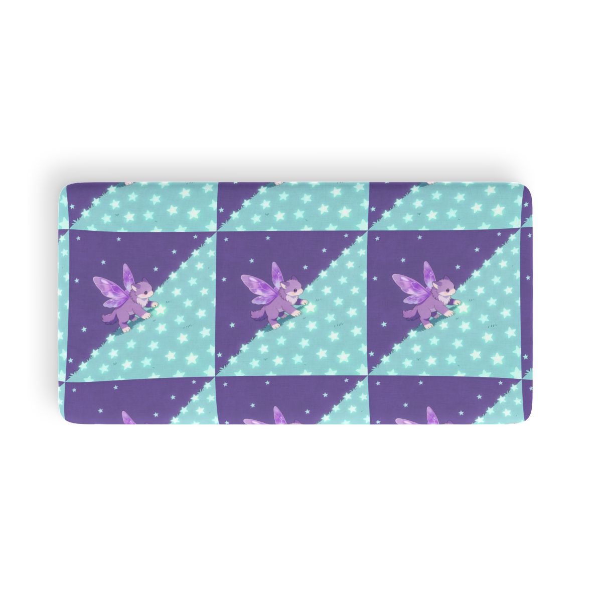 HD Violet Starwanderer Twin Jersey Fitted Sheet