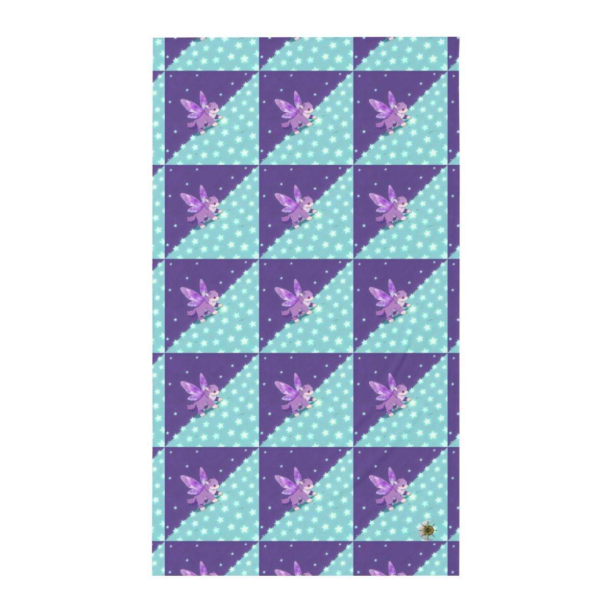 HD Violet Starwanderer Twin Jersey Flat Sheet