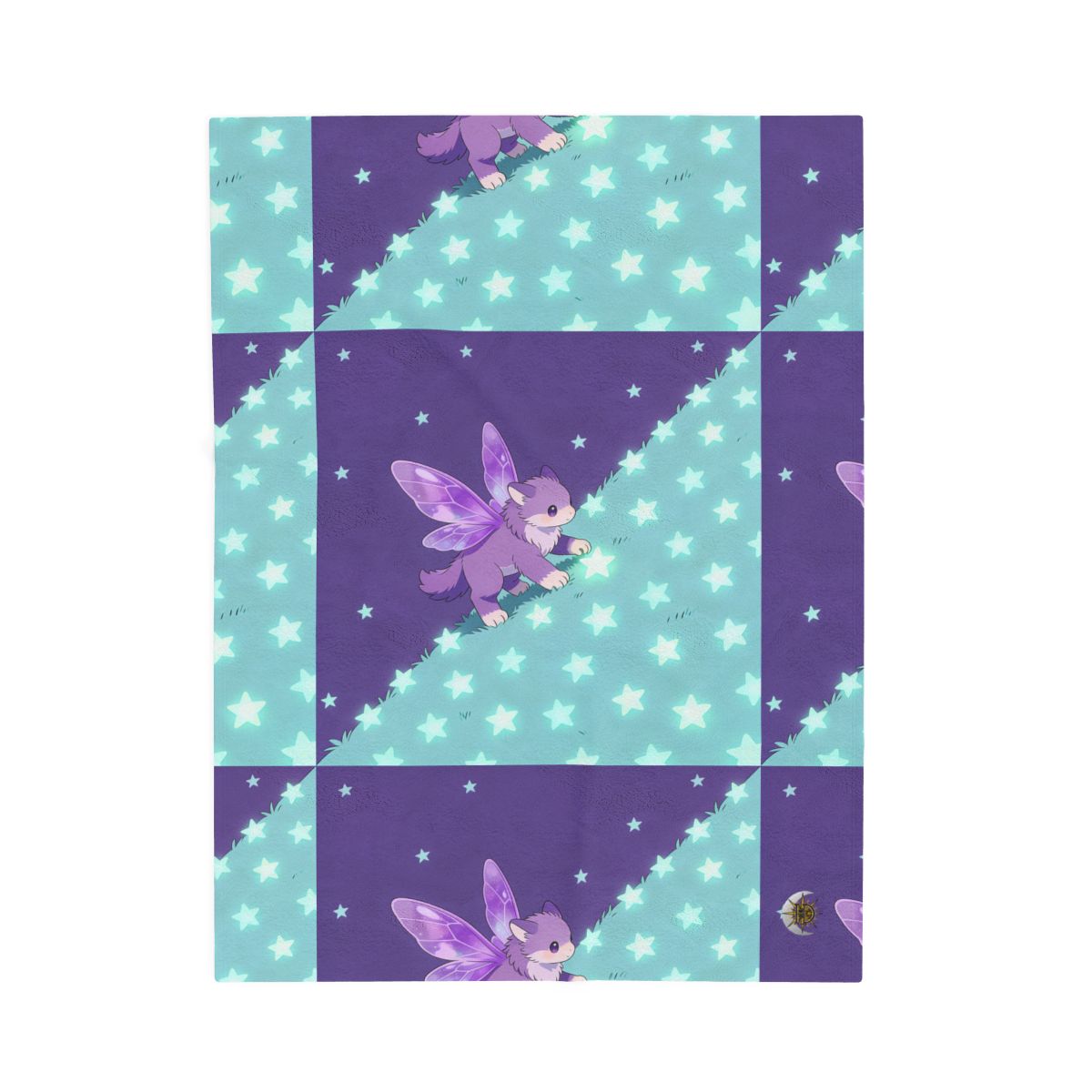 HD Violet Starwanderer Velveteen Plush Blanket